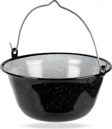 Ophængt emaljeret ungarsk gryde 9,5 l