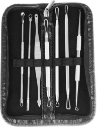 Sæt af skeer til at fjerne sorte prikker - 7 stk