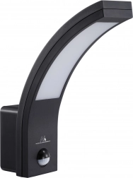 Udendørs LED væglampe med bevægelsessensor