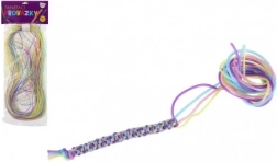 Farvede fletteliner 100 cm – sæt med 35 stk.