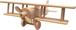 Træ-biplan – stort fly