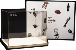 Plexiglasdæksel til miniaturedukkehuse