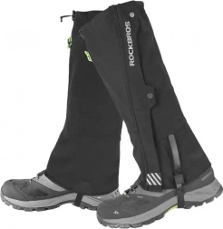 Rockbros benvarmere til cykling sorte L/XL