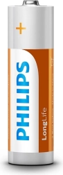 Philips LongLife AA-batterier 4 stk.