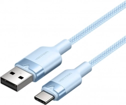 USB-kabel 2.0 USB‑A til USB‑C 1 m 3 A blå Vention
