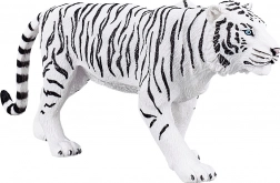 Realistisk figur af hvid tiger
