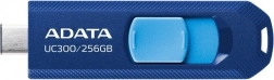 Pendrive ADATA UC300 256GB USB-C blå