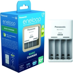 Eneloop Advanced oplader AA/AAA + 4× AA 2000 mAh
