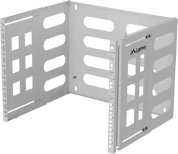 Vægbeslag RACK 19" 8U, dybde 400/240 mm, grå