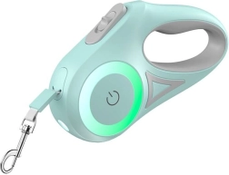 Automatisk LED hundesnor til kæledyr - Grøn, 3 m