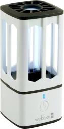 Bærbar UV‑C steriliseringslampe med ozonisering WEBBER
