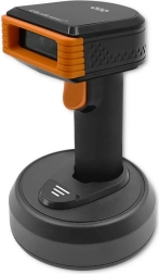 Trådløs 1D/2D stregkodelæser med dockingstation Qoltec