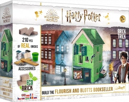 Byggesæt BRICK TRICK HARRY POTTER – Boghandlen Flourish and Blotts, 210 dele
