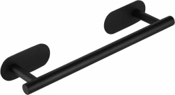 Sort håndklædeholder 40 cm