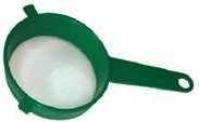 Køkkensi sigte 20 cm af plast med finmasket net 1,3 mm