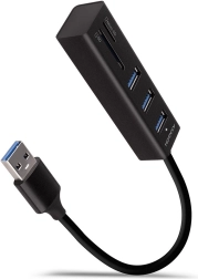 Flerport USB-hub AXAGON HMA-CR3A med kortlæser
