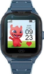 Maxlife 4G børnesmartwatch med GPS og Wi‑Fi blå