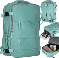 Rejserygsæk 45 × 30 cm, grøn