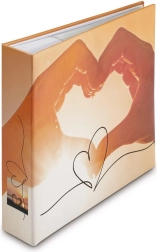 Fotoalbum Heart 10×15 cm, 200 fotos med memofelt