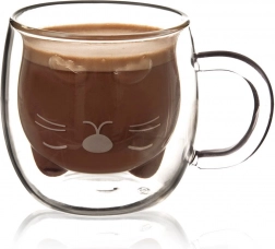 Termoglas med dobbeltvæg kat 270 ml