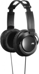 JVC over-ear høretelefoner i fuld størrelse med ekstra bas, 40 mm, sort