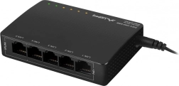 Lanberg PoE+ Switch 5-port skrivebordsmodel 1GB