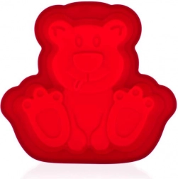 Silikoneform bamse Banquet Culinaria Red 19,8x20,7 cm