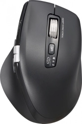 Ergonomisk trådløs mus med genopladeligt batteri og dobbelt tilslutning 2× Bluetooth + USB 2,4 GHz SPIN