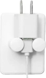 Hvid holder til barbermaskine