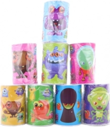 Metal sparebøsse med monstre