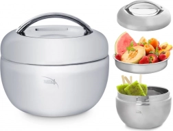 Termomadkasse i rustfrit stål APPLE 800 ml