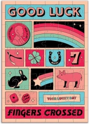 GALISON puslespil held og lykke – 60 brikker