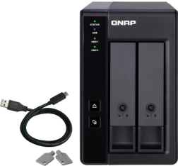 Udvidelseskabinet til RAID QNAP TR-002 med USB 3.1 Gen. 2