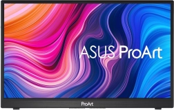 Bærbar 14″ ASUS PROART-skærm, IPS, USB‑C, micro‑HDMI, 100 % sRGB