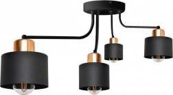 Zd131 loftlampe lysekrone 4 arme