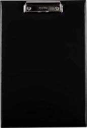 Sort Classic A4 skriveunderlag af plast