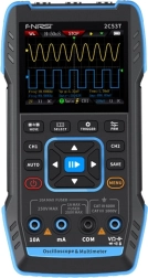 FNIRSI 2C53T bærbart oscilloskop, multimeter og signalgenerator 3-i-1