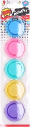 Farvede runde magneter 40 mm – sæt med 5 stk.