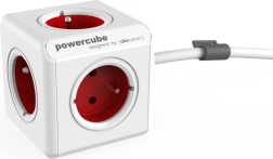 Forlængeroverspændingsliste PowerCube Extended 1,5 m – rød