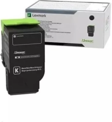 Sort toner Lexmark 78C2XKE med ekstra høj kapacitet