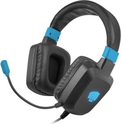 Gaming-headset FURY raptor sort–blå
