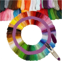 Sæt med broderegarn 150 farver MAALEO