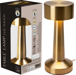 Bord-LED-lampe guld 21 cm