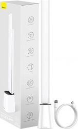 Sammenklappelig bord-LED-lampe BASEUS Smart Eye, genopladelig, hvid