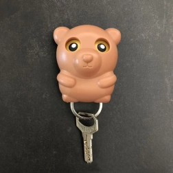 Nøgleholder – brun bjørn