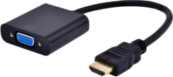HDMI til VGA-adapter med lyd på kabel