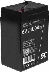 Vedligeholdelsesfri Green Cell AGM-batteri 6V/4Ah