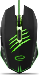 kablet gamingmus 6D optisk USB Esperanza Claw grøn
