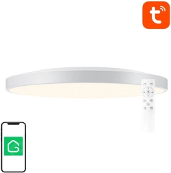 Smart loftlampe 32 cm med Wi‑Fi/Bluetooth, 16 millioner farver, 1920 lm, GOSUND TUYA, fjernbetjening