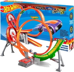Hot Wheels Power Shift Raceway – racerbane med loop og 5 biler